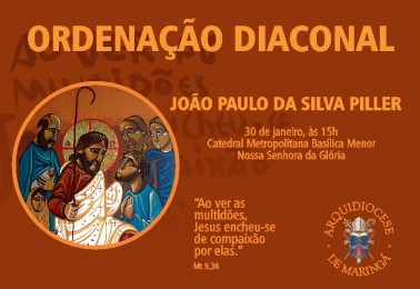 Ordenação diaconal de João Paulo da Silva Piller