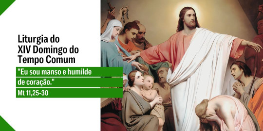 Reflexão: Liturgia do 14° Domingo do Tempo Comum, Ano A – 05/07/2026