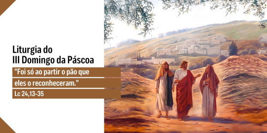 Reflexão: Liturgia do 3° Domingo da Páscoa, Ano A – 19/04/2026