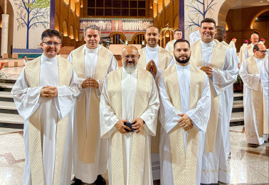 Padres da arquidiocese participam do 20º Encontro Nacional de Presbíteros em Aparecida (SP)