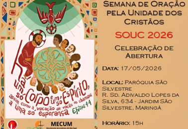 Semana de Oração pela Unidade dos Cristãos convida fiéis à comunhão e ao diálogo em Maringá